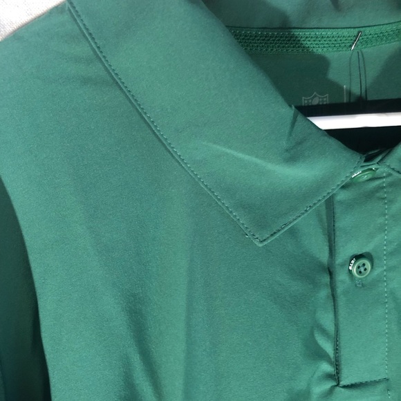 Nike NFL Jets Mens Collar Tee Shirt - Picture 4 of 7